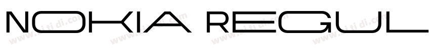 Nokia Regular字体转换 Nokia Regular字体转换